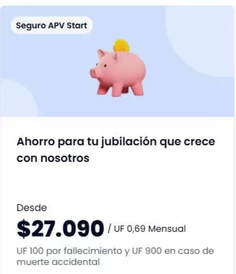 Seguro Apv Start