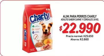 Alim, Para Perros Charly Adulto Sabor Canney Cereales