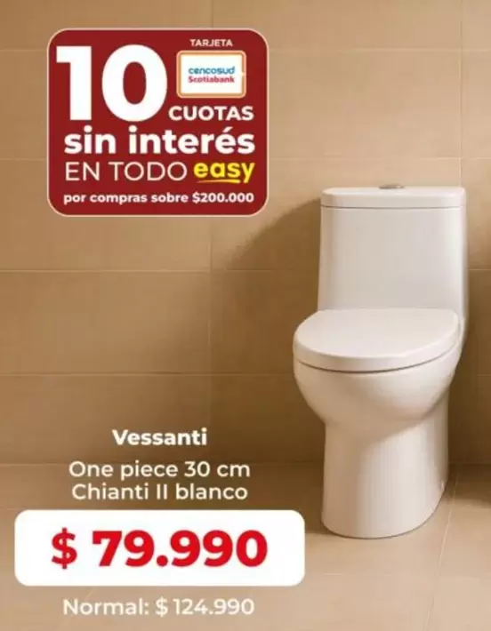 Vessanti - One Piece 30 Cm Chianti II Blanco