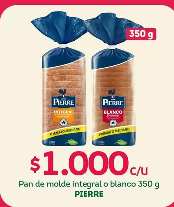 Pan De Molde Integral O Blanco