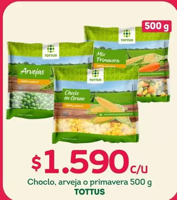 Tottus - Choclo, Arveja O Primavera