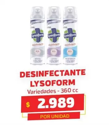 Lysoform - Desinfectante