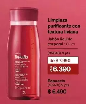 Tododía - Limpieza Purificante Con Textura Liviana