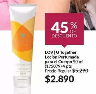Lovi U Together Locion Perfumada Para El Cuerpo
