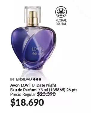 Avon Lovi U Date Night Eau De Parfum