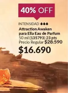 Attraction -  Awaken Para Ella Eau De Parfum