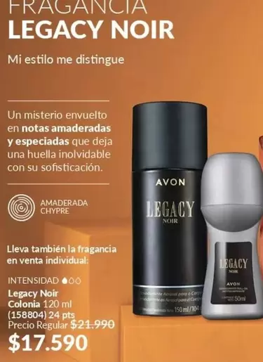 Legacy - Fregancia