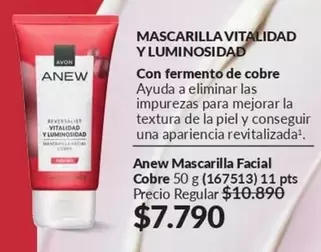 Anew - Mascarilla Vitalidad Y Luminosidad
