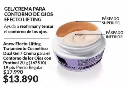 Anew - Gel/Crema Para Contorno De Ojos Efecto