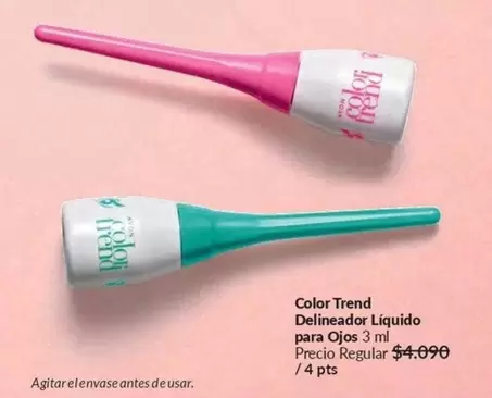 Color Trend Delineador Liquido Para Ojos