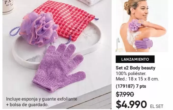Guante - Set X2 Body Beauty