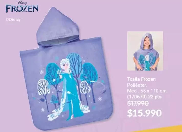 Disney - Toalla Frozen Poliester.