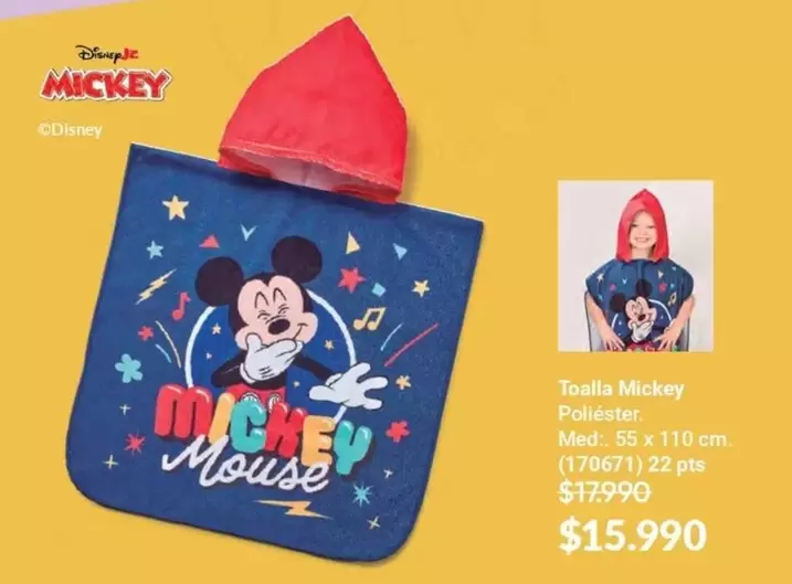 Mickey Mouse - Toalla Mickey
