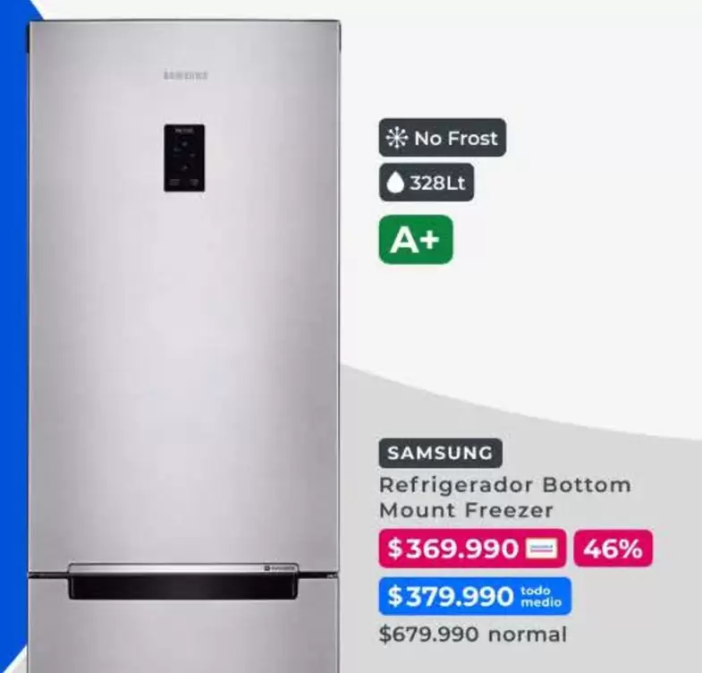 Samsung - Refrigerador Bottom Mount Freezer