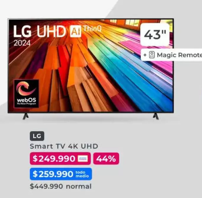 LG - Smart Tv 4k Uhd