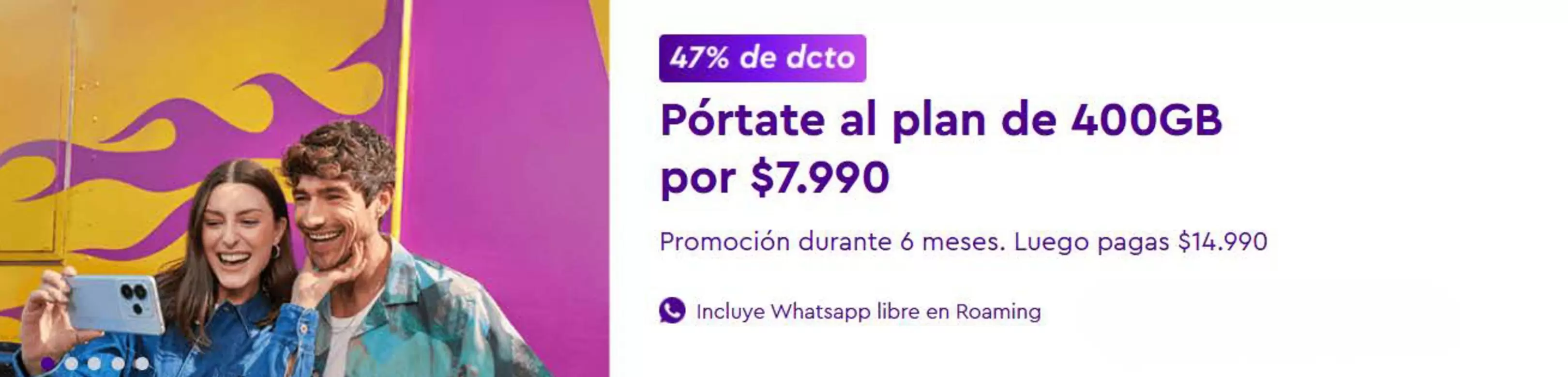 Portate Al Plan De 400gb