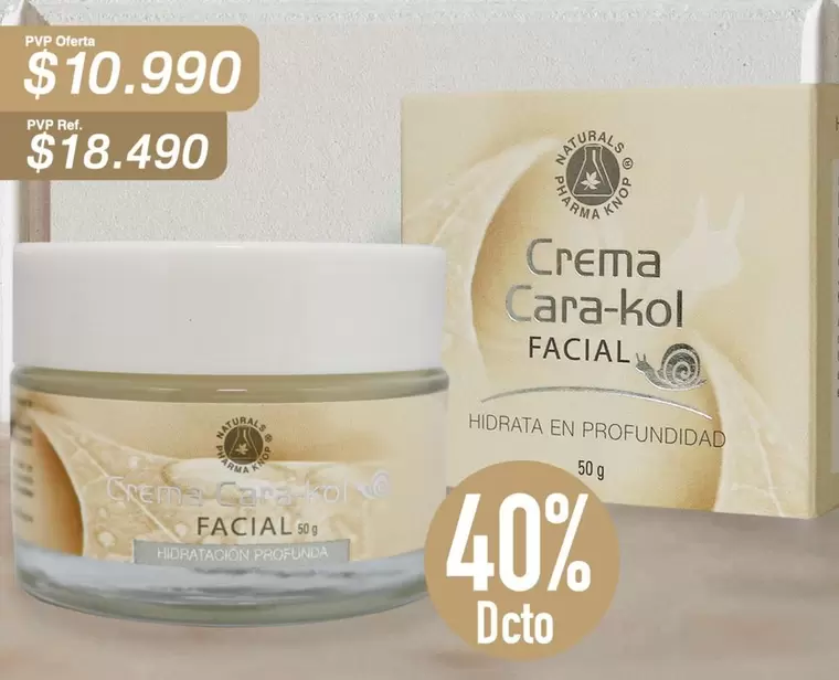 Crema Cara-kol Facial