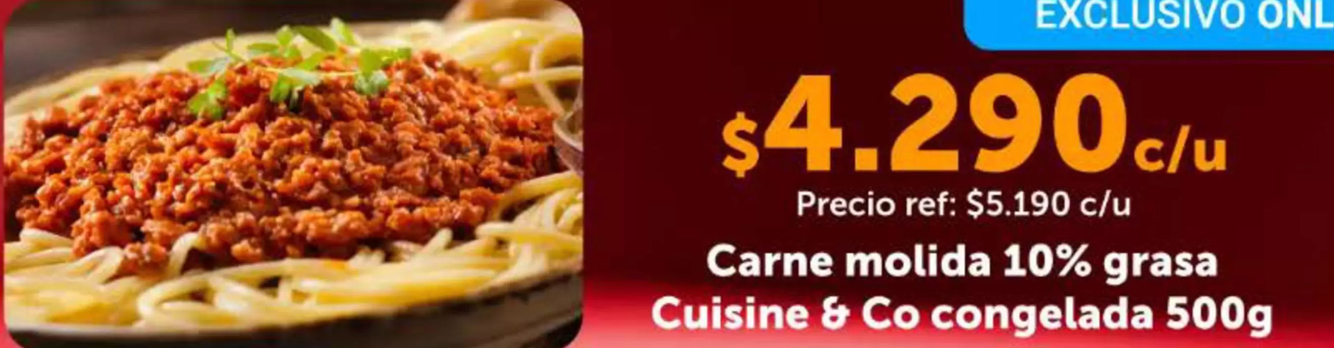 Cuisine&Co - Carne Molida 10% Grasa