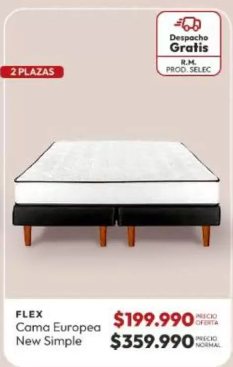 Flex - Cama Europea New Simple