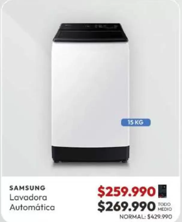 Samsung - Lavadora Automatica