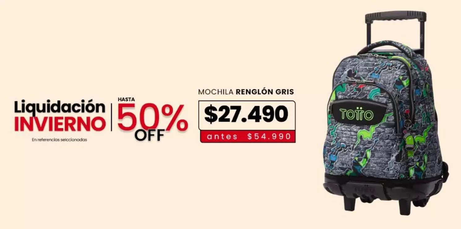 Totto - Mochila 6r