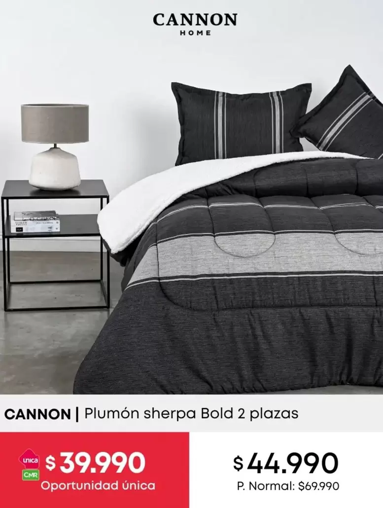 Cannon | Plumon Sherpa Bold 2 Plazas