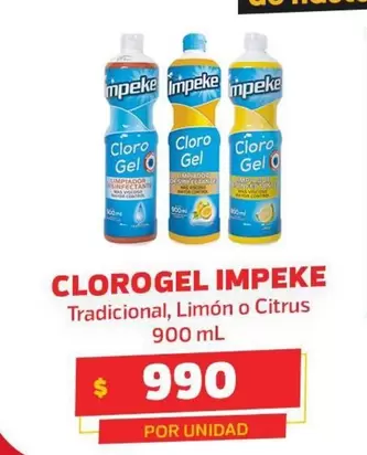 Impeke - Tradicional, Limon O Citrus