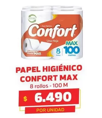 Confort - Papel Higienico Max