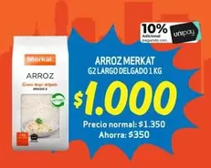 Merkat - Arroz G2 Largo Delgado