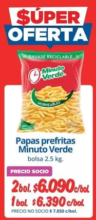 Minuto Verde - Papas Prefritas