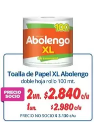 Abolengo - Toalla De Papel Xl