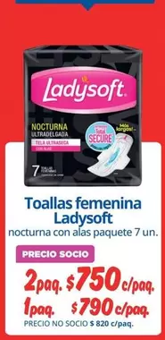 Ladysoft - Toallas Femenina