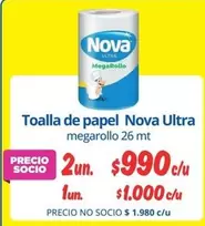 Nova - Toalla De Papel Ultra