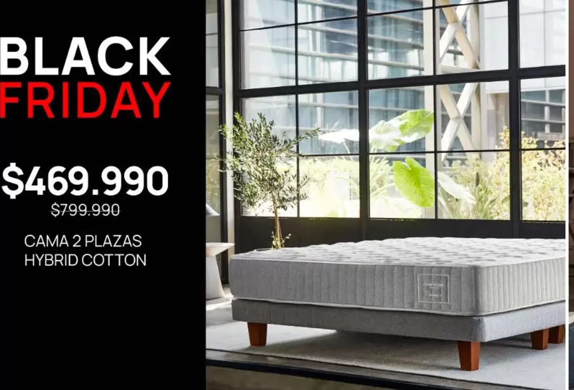 Cama 2 Plazas Hybrid Cotton