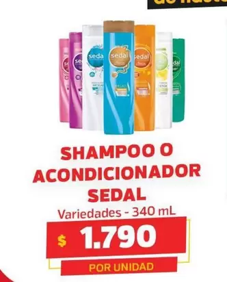 Sedal - Shampoo O Acondicionador