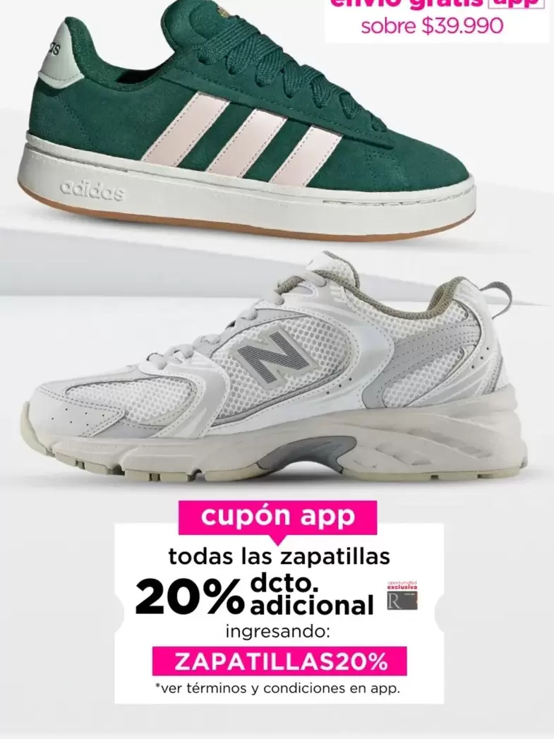 Adidas - Cupón App