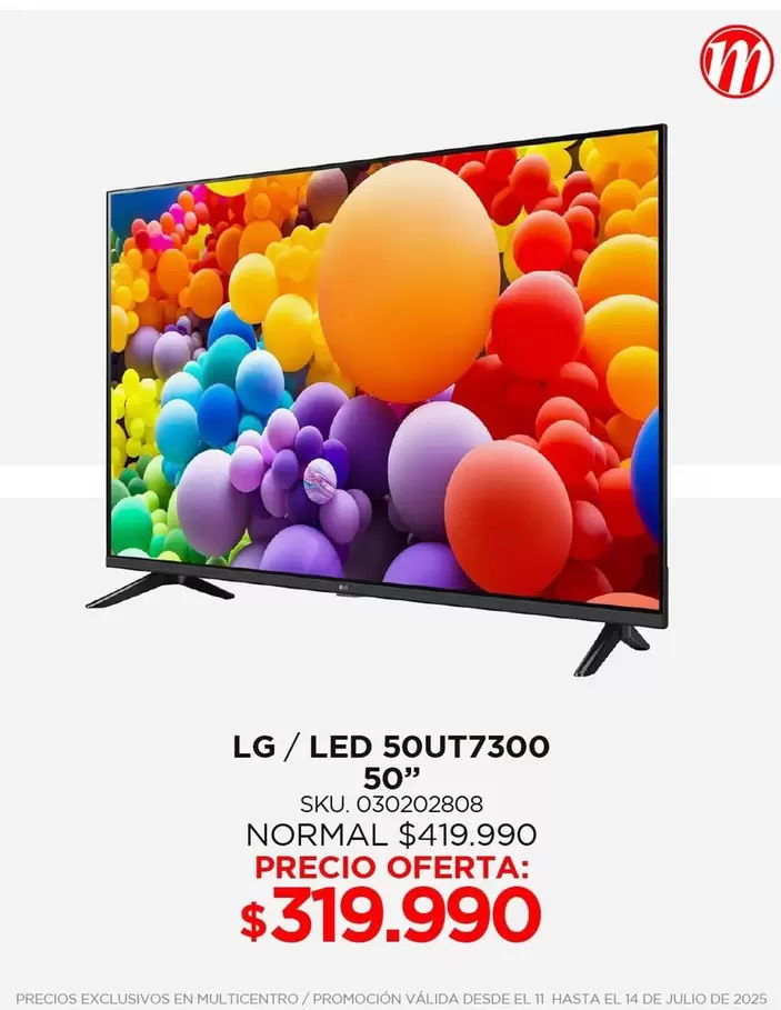 LG - LED 50UT7300