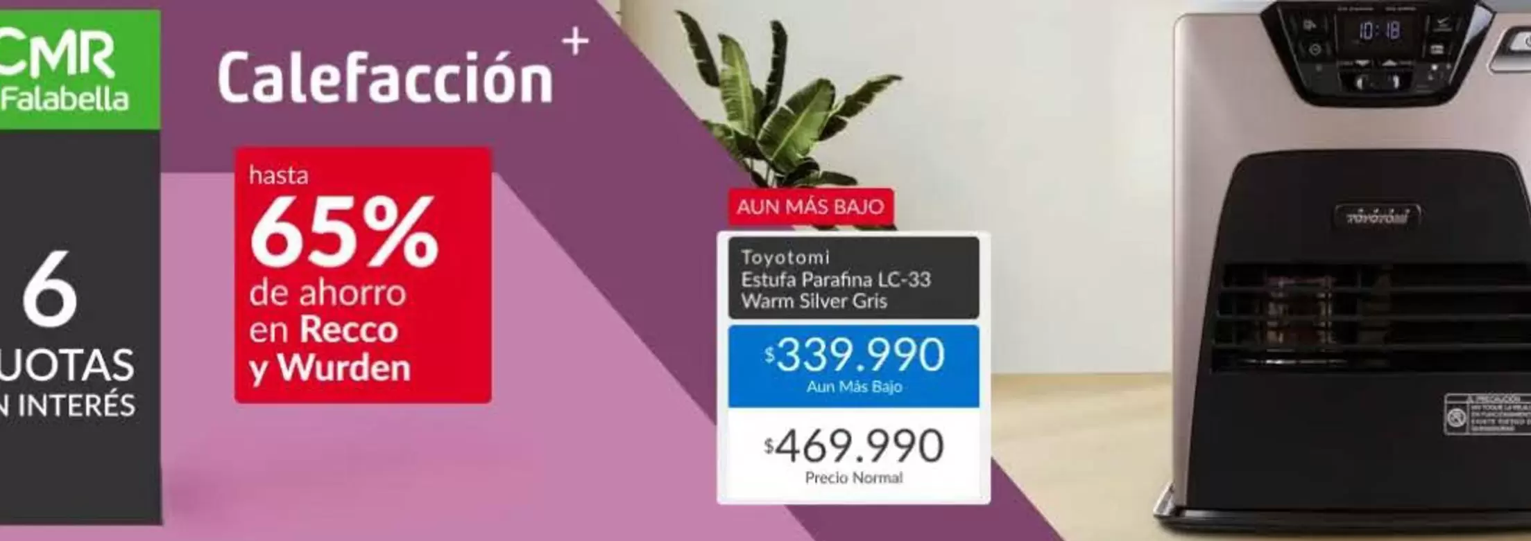Falabella - Calefacción