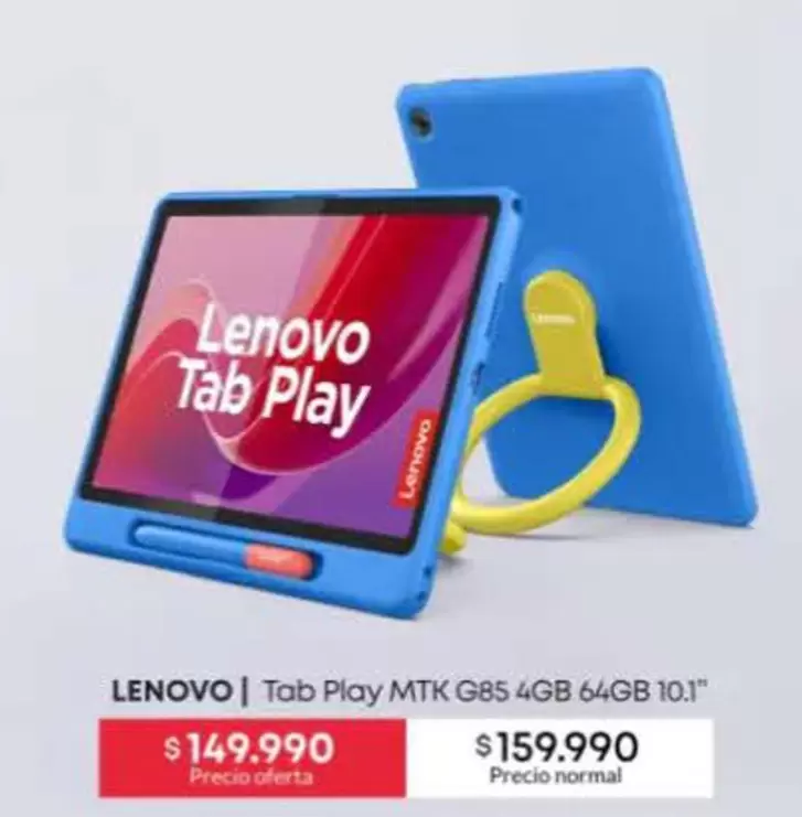 Lenovo - Tab Play Mtk G85 4gb 64gb 10.1-