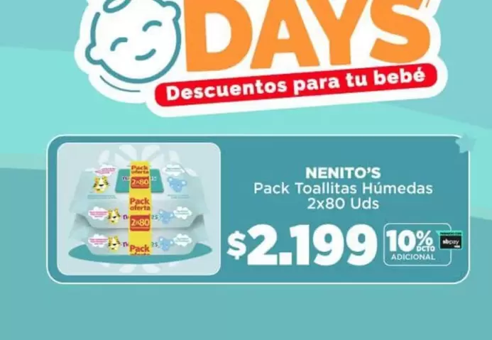 Pack Toallitas Humedas 2x80 Uds