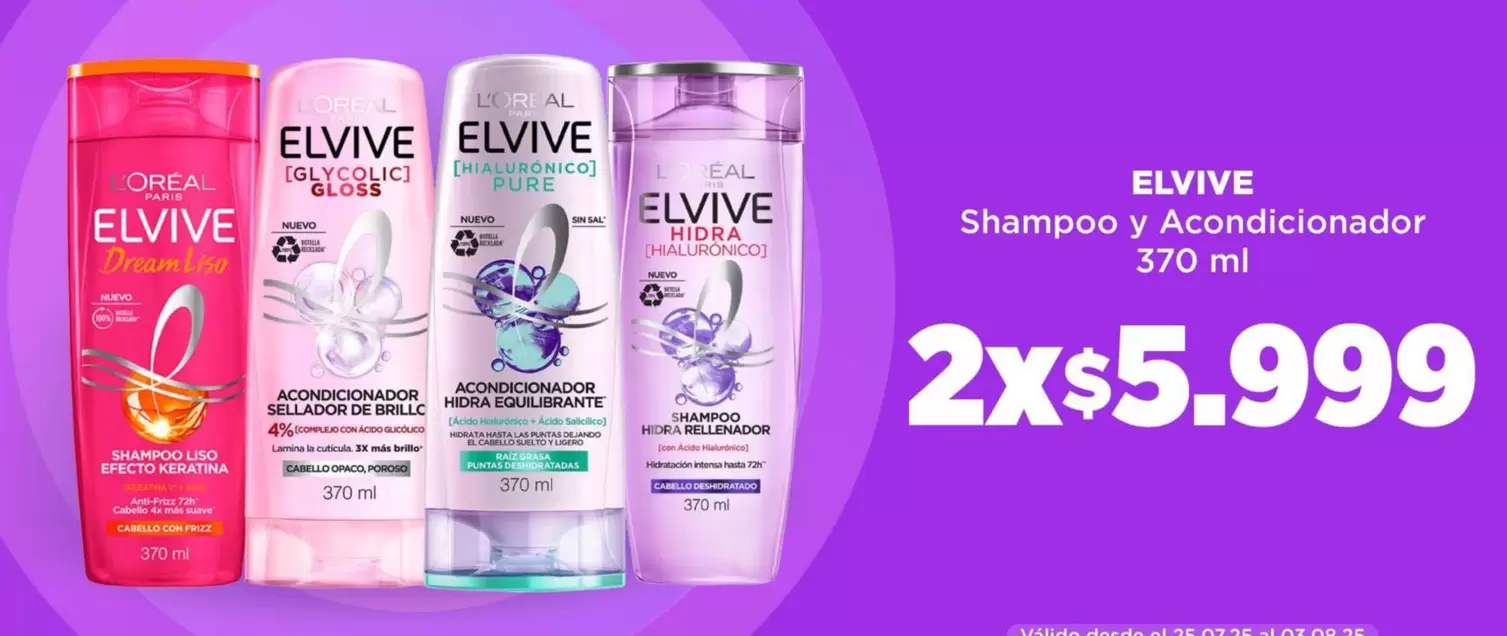 Elvive - Shampoo Y Acondicionador