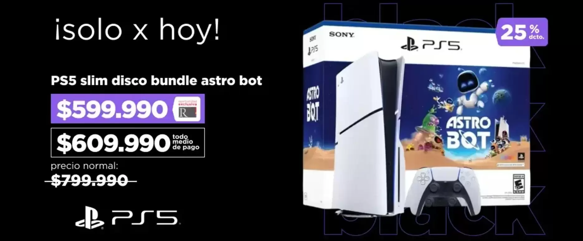Astro - Ps5 Slim Disco Bundle  Bot