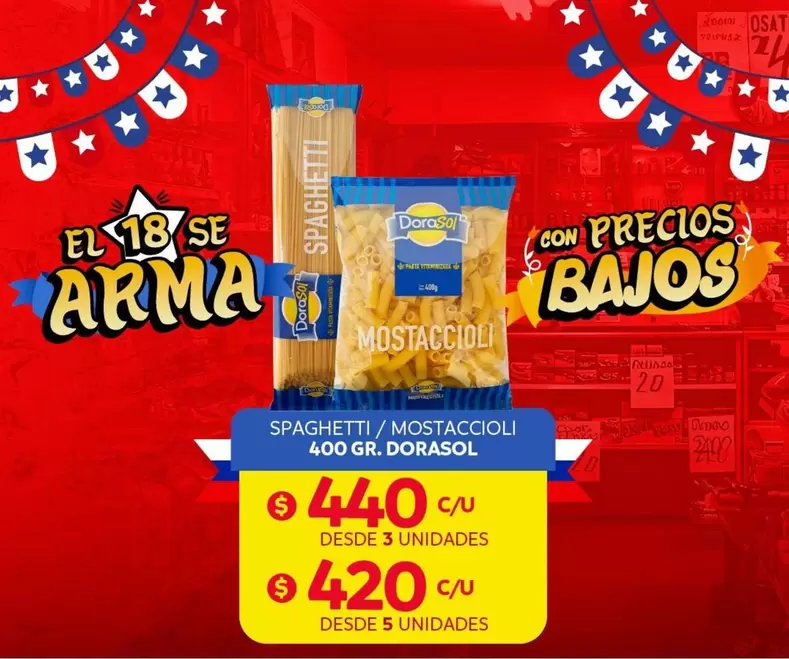 Dorasol - Spaghetti/Mostaccioli