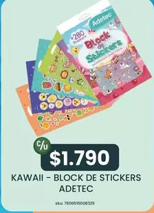 Adetec - Block De Stickers