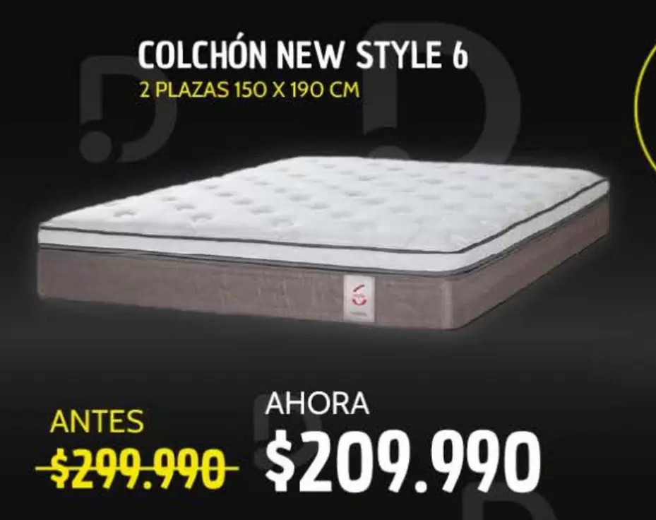 Colchón New Style 6