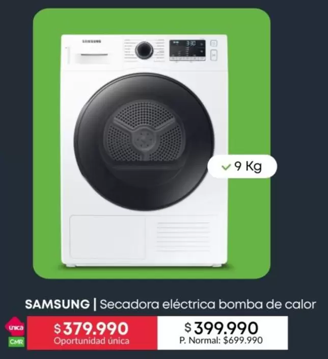 Samsung - Secadora Electrica Bomba De Calor