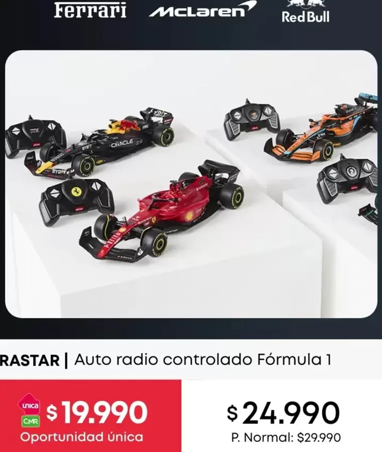 Ferrari - Auto Radio Controlado Fórmula 1