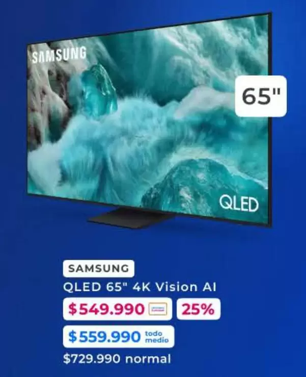 Samsung - Qled 65" 4k Vision A 1