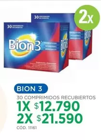 Bion3 - 30 Comprimidos Recubiertos