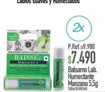 Balsamo Lab. Humectante Manzana 5.5g